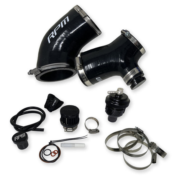 RMK 850 PATRIOT BOOST SILICONE INTAKE & CHARGE TUBE KIT WITH BOV OPTION