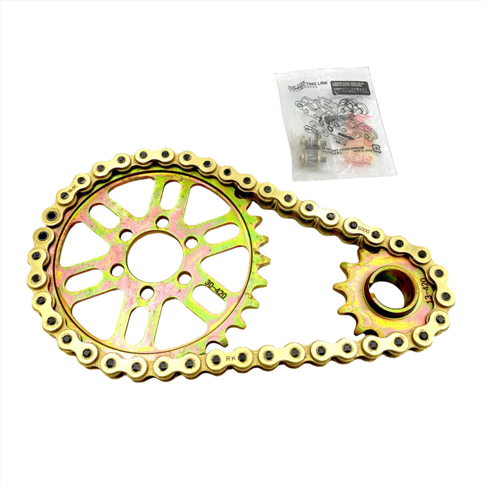 Primary Belt to Chain Conversion Kit | 420 | RK MXU | Surron LBX