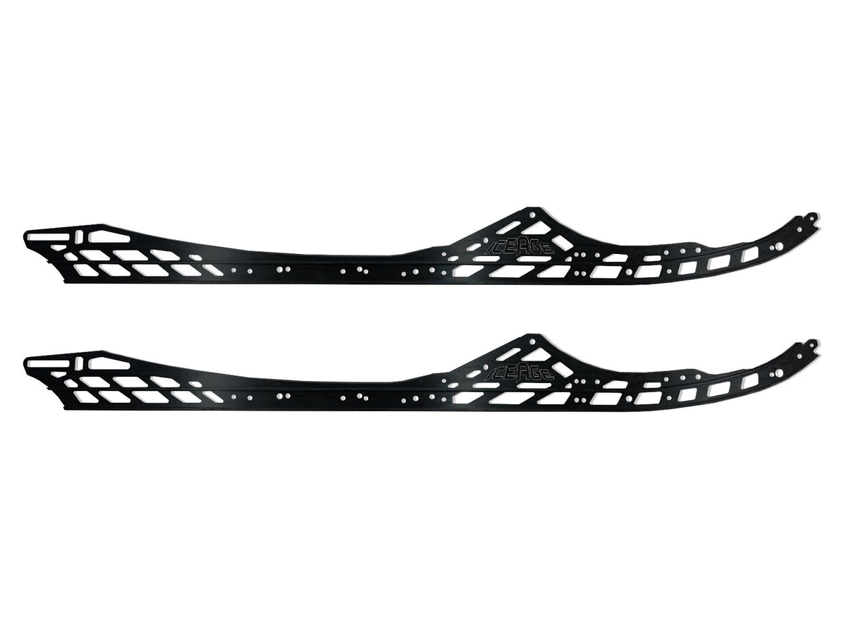 Ski-Doo Gen4 Summit Rails- 146-Classic-Black - IceAgePerformance