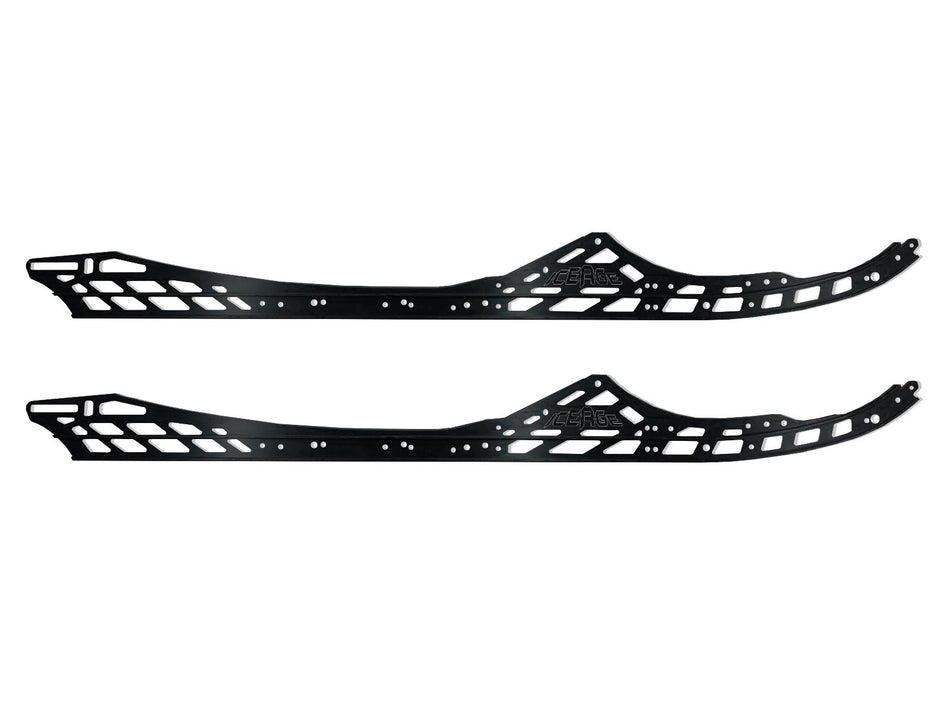 Ski-Doo Gen4 Summit Rails- 146-Classic-Black - IceAgePerformance