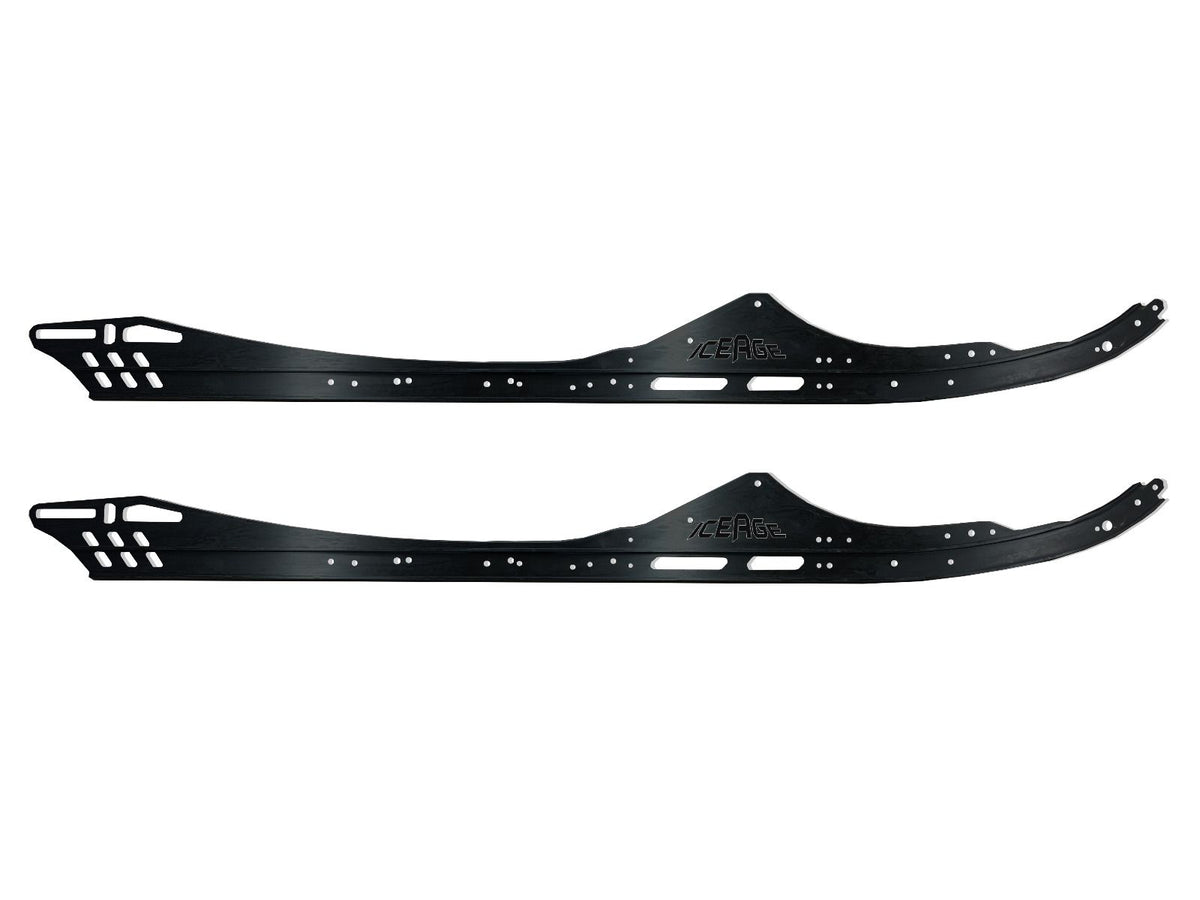 Ski-Doo Gen4 Summit Rails- 146-Bomber-Black - IceAgePerformance
