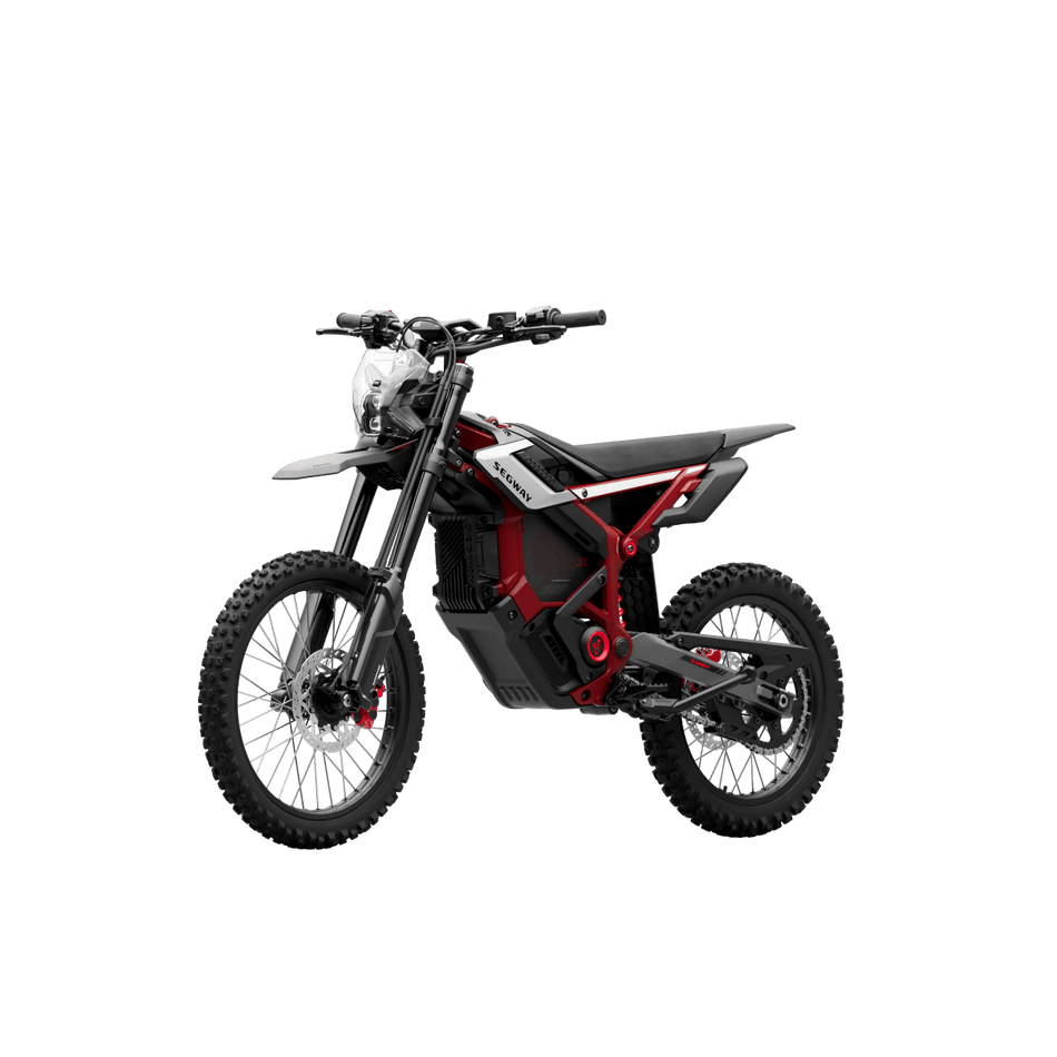 Segway Xaber 300 eDirt Bike - Red front view 2