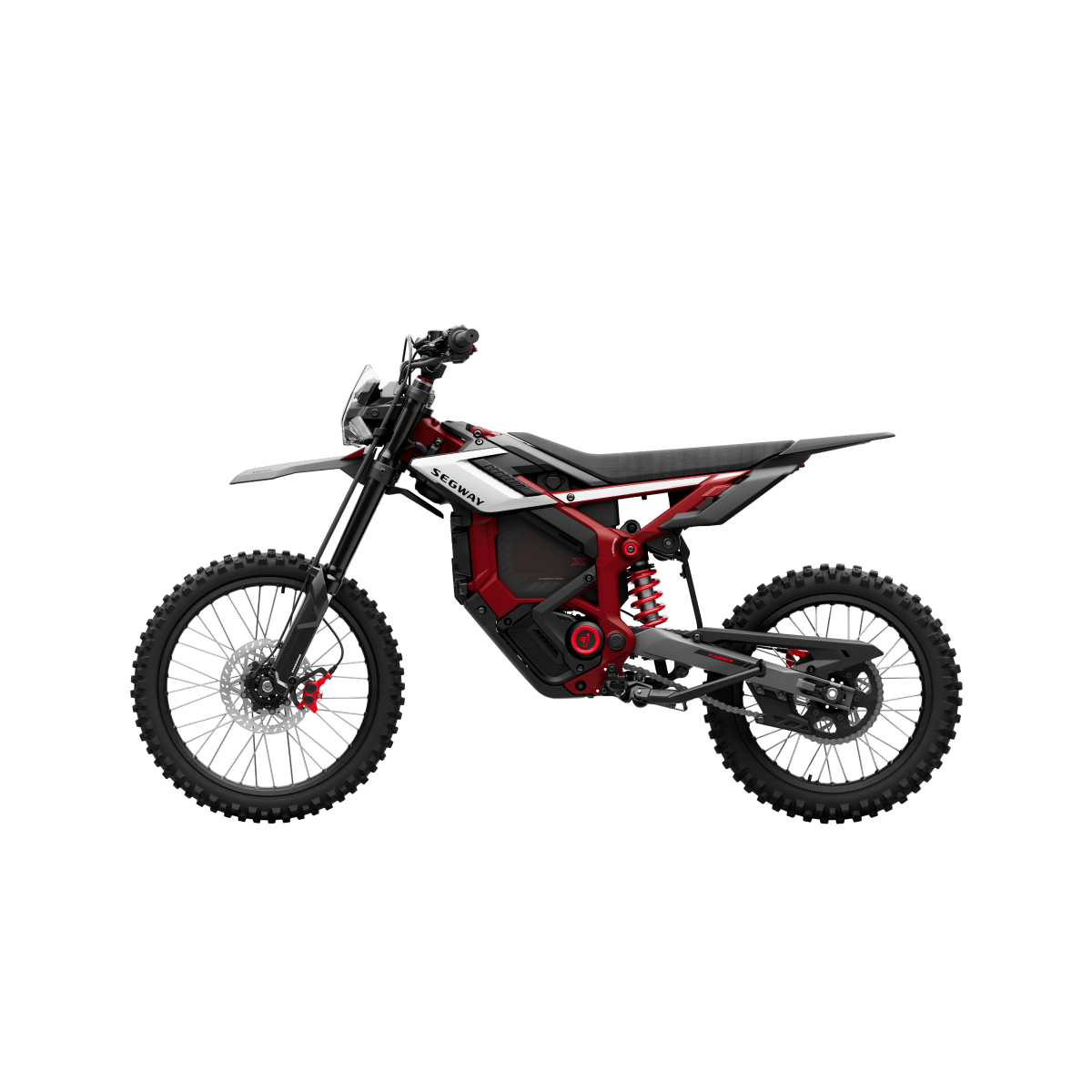 Segway Xaber 300 eDirt Bike - Red side view